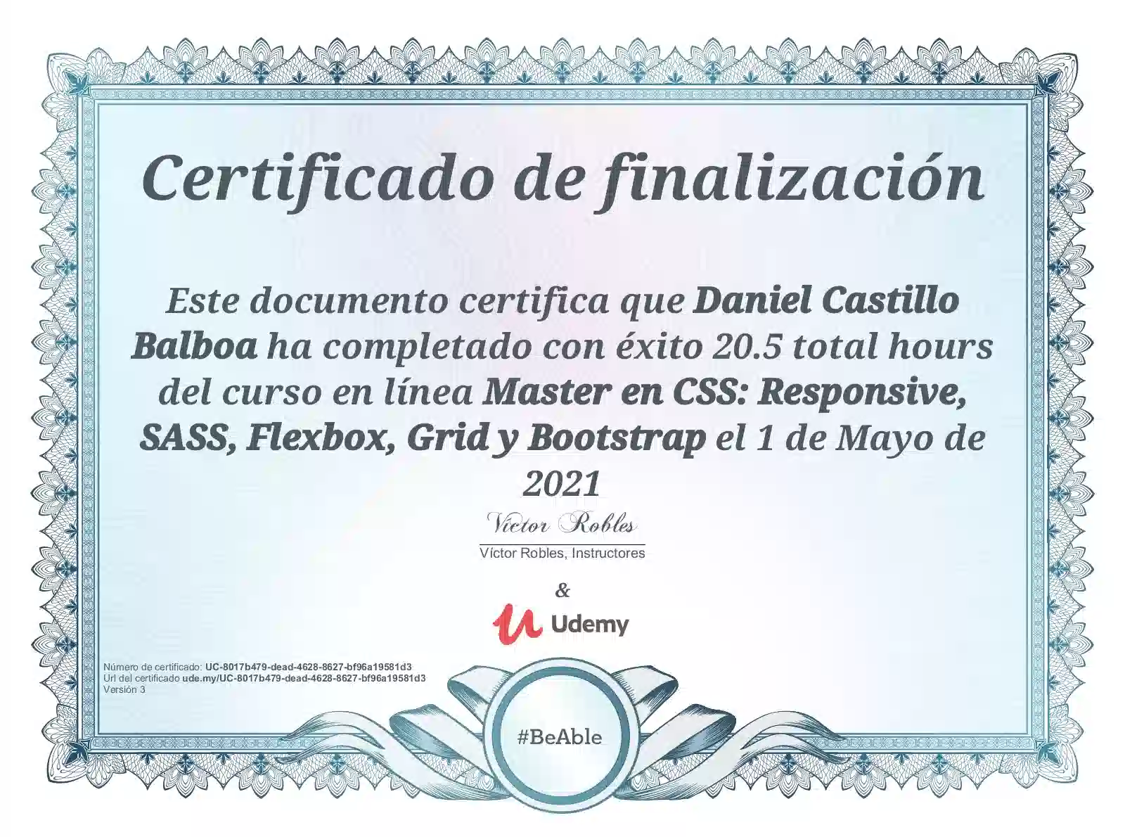 Imagen del titulo de Curso CSS de Daniel Castillo Balboa